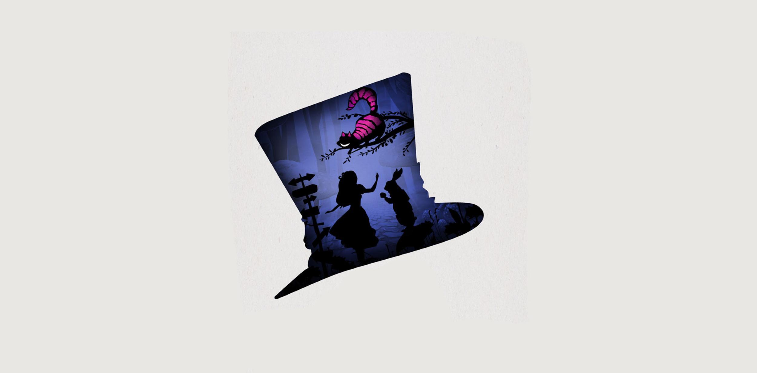 Top hat illustration