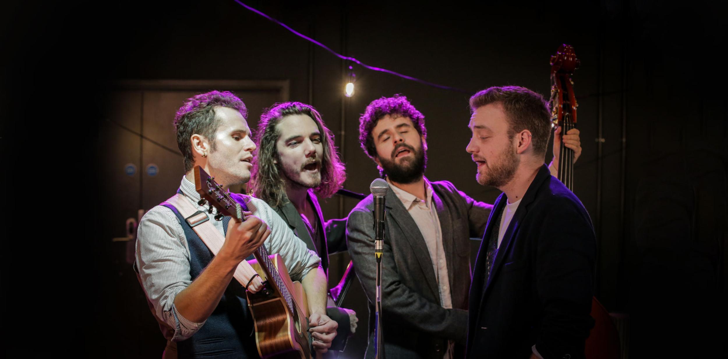 A quartet of musicians