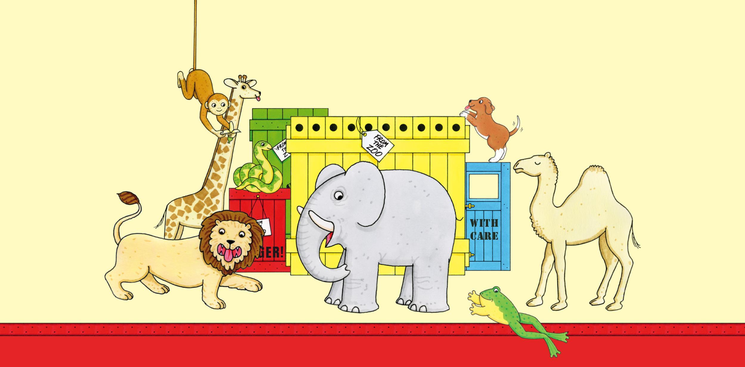 Dear Zoo illustration