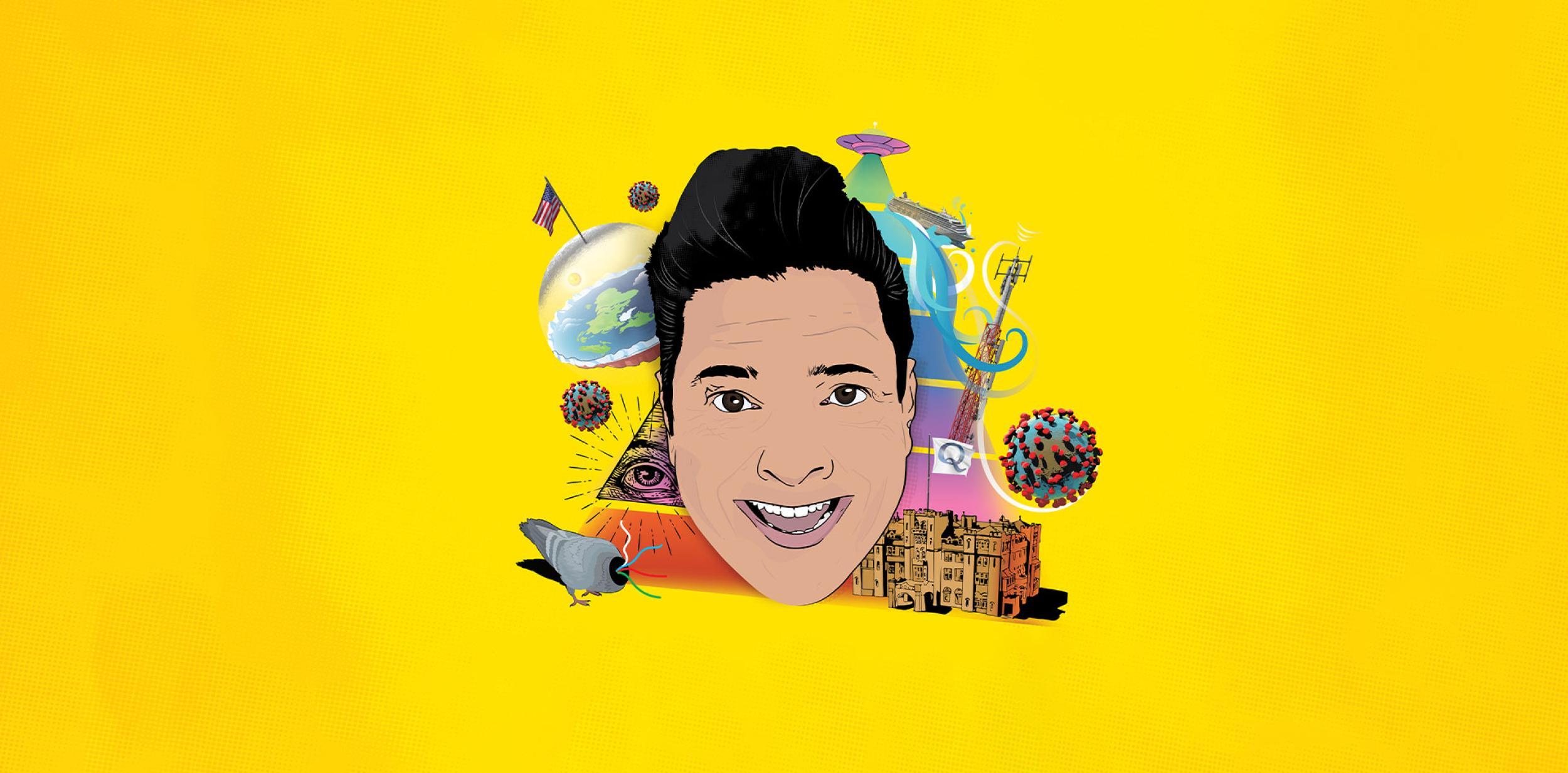 Illustration of Dom Joly