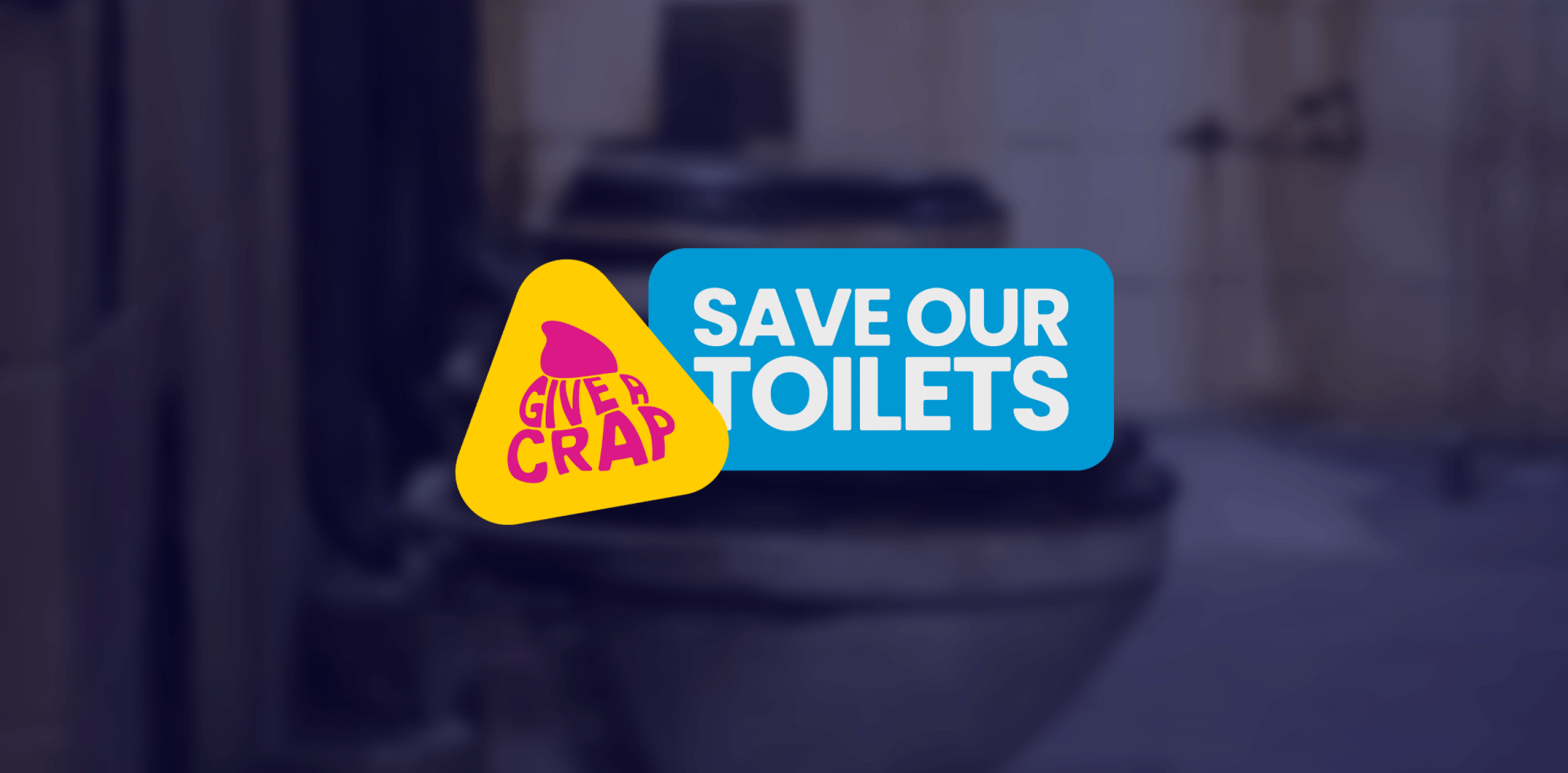 Give a Crap: Save Our Toilets logo