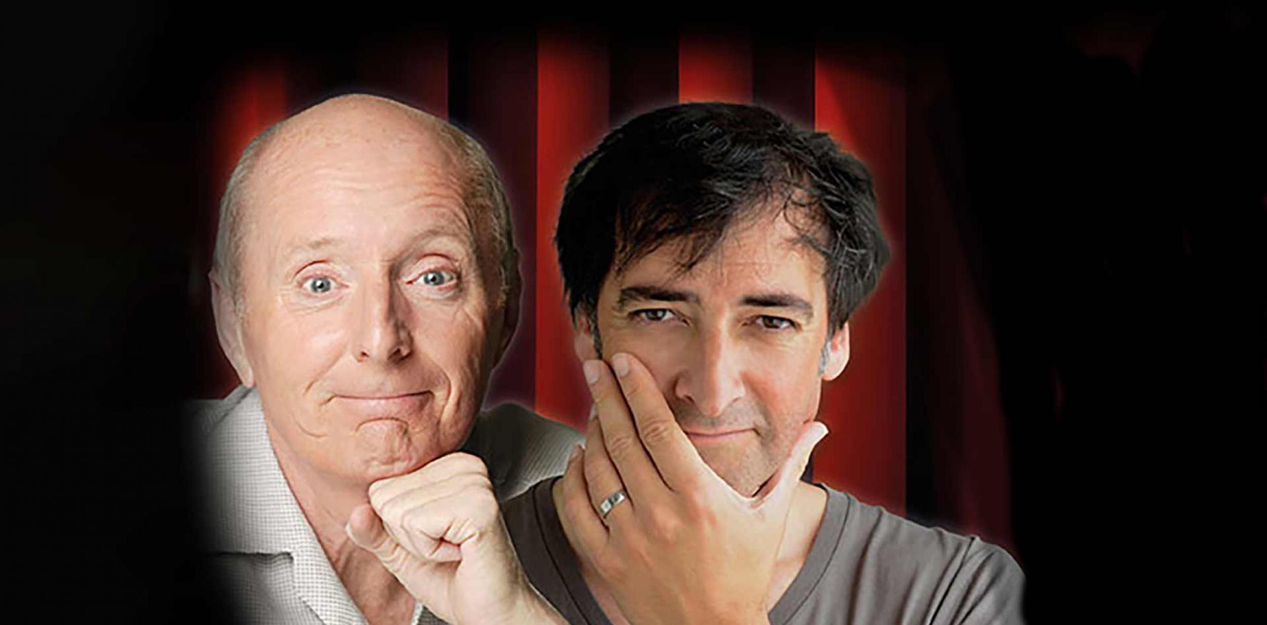 Jasper Carrott and Alistair McGowan