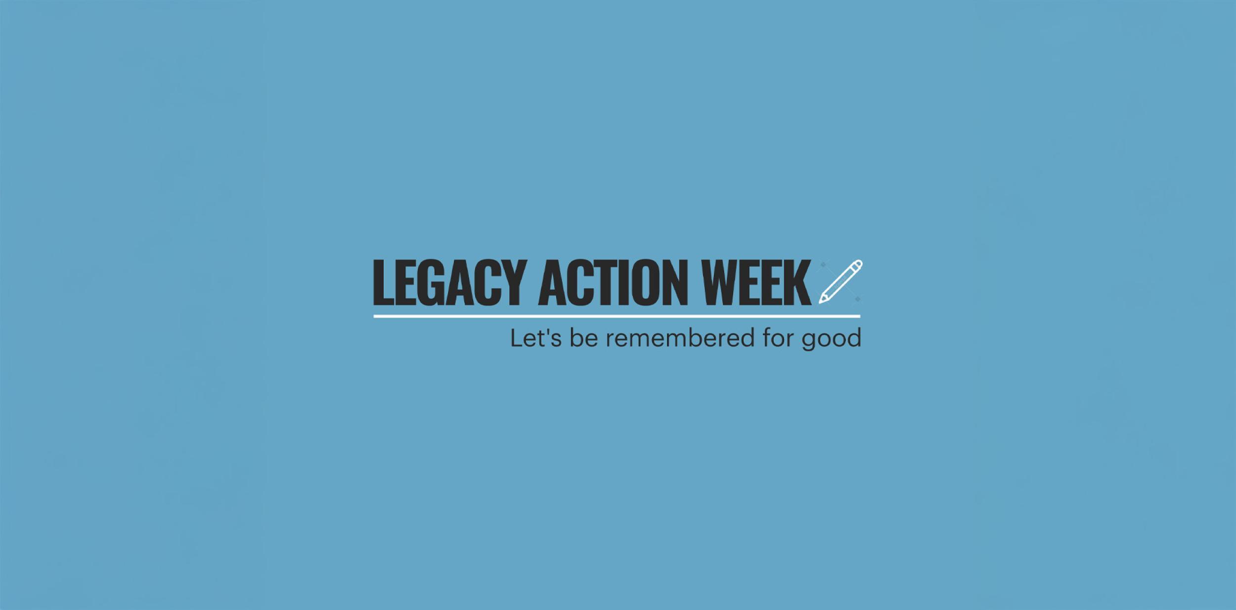Legacy action week logo