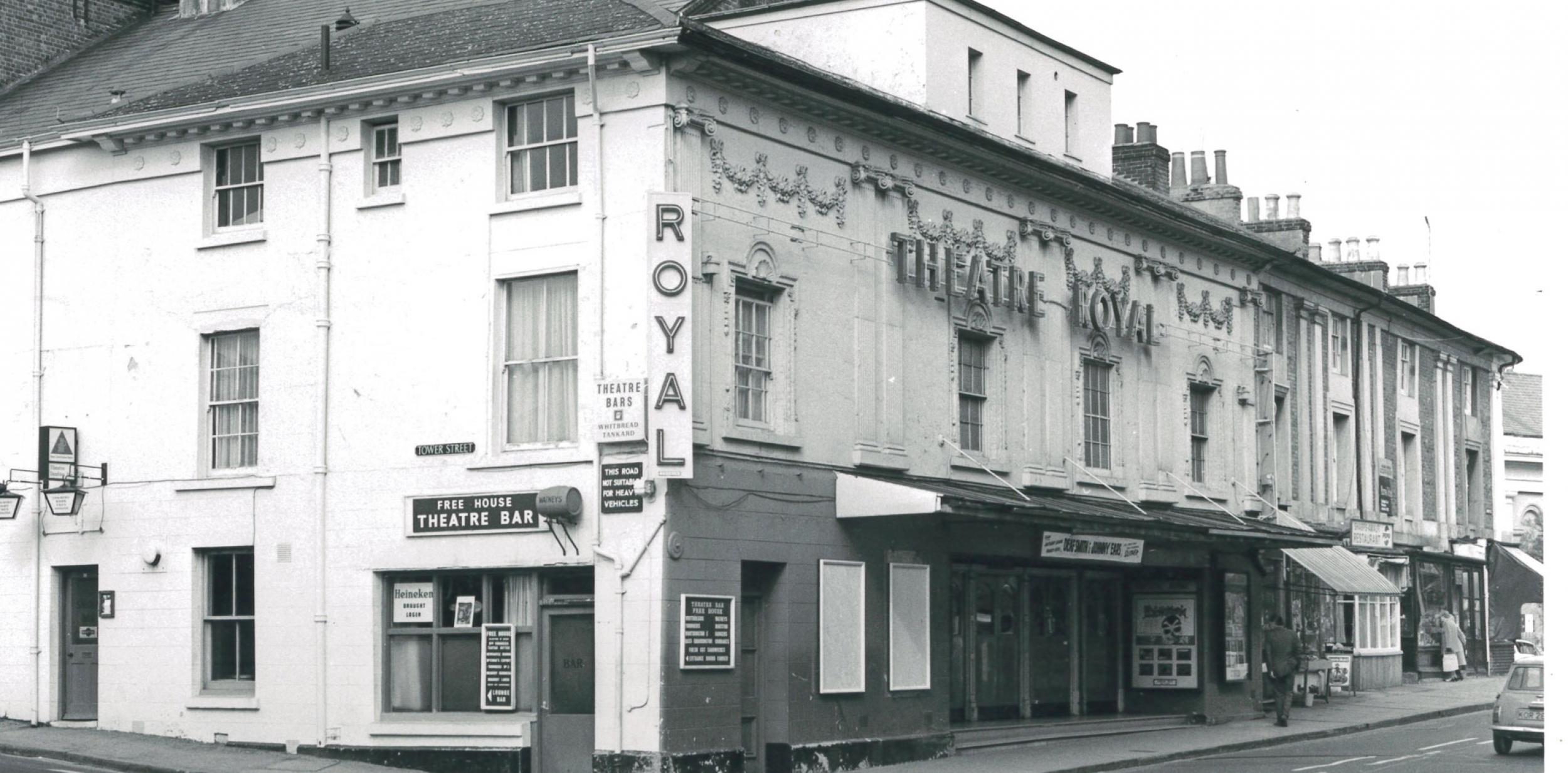 Theatre Royal Winchester in the 1970s
