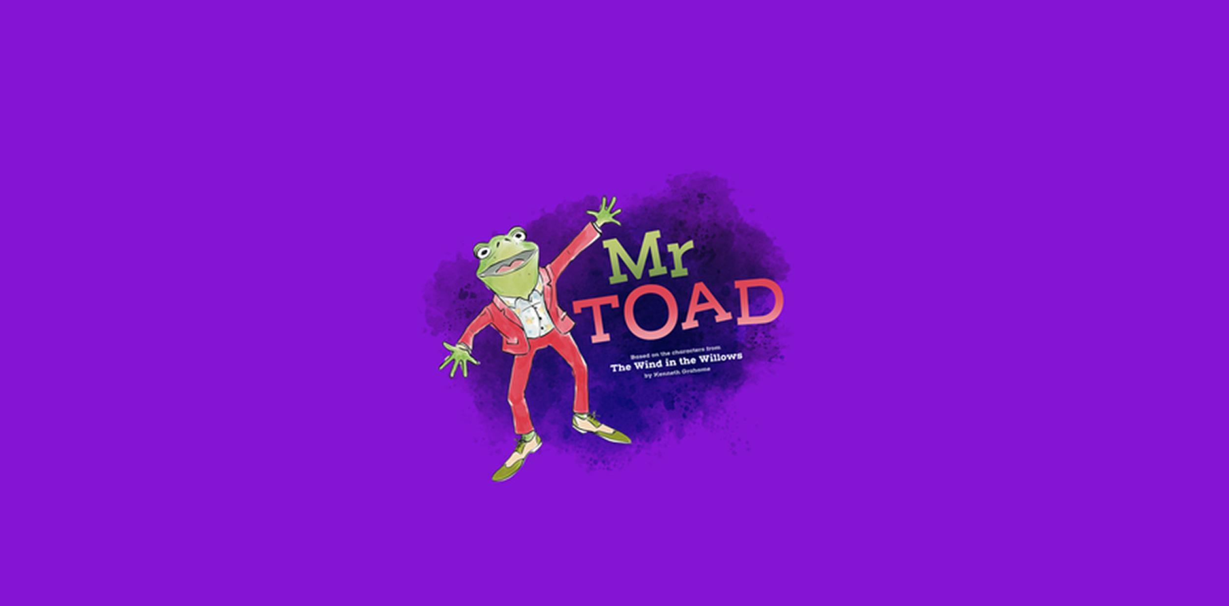 An illustration of Mr Toad