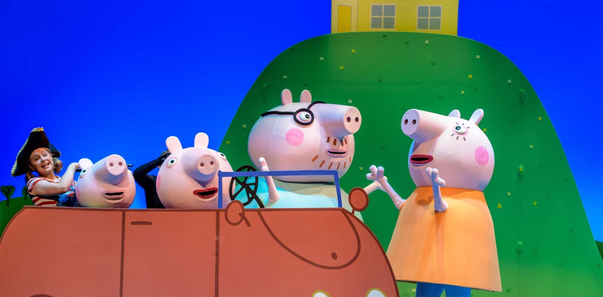 Peppa Pig and family
