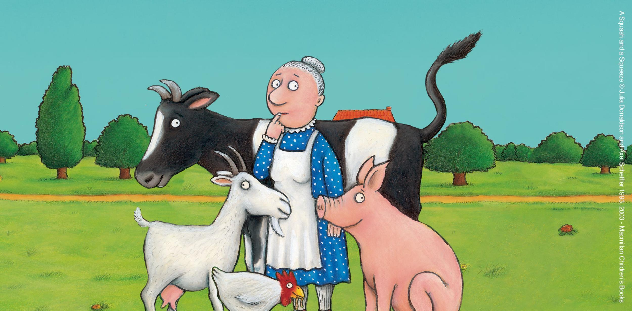 A Squash and a Squeeze illustration