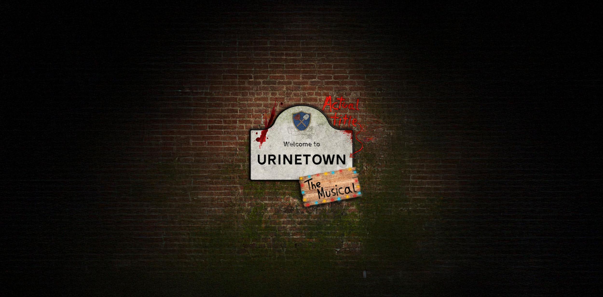Urinetown street sign