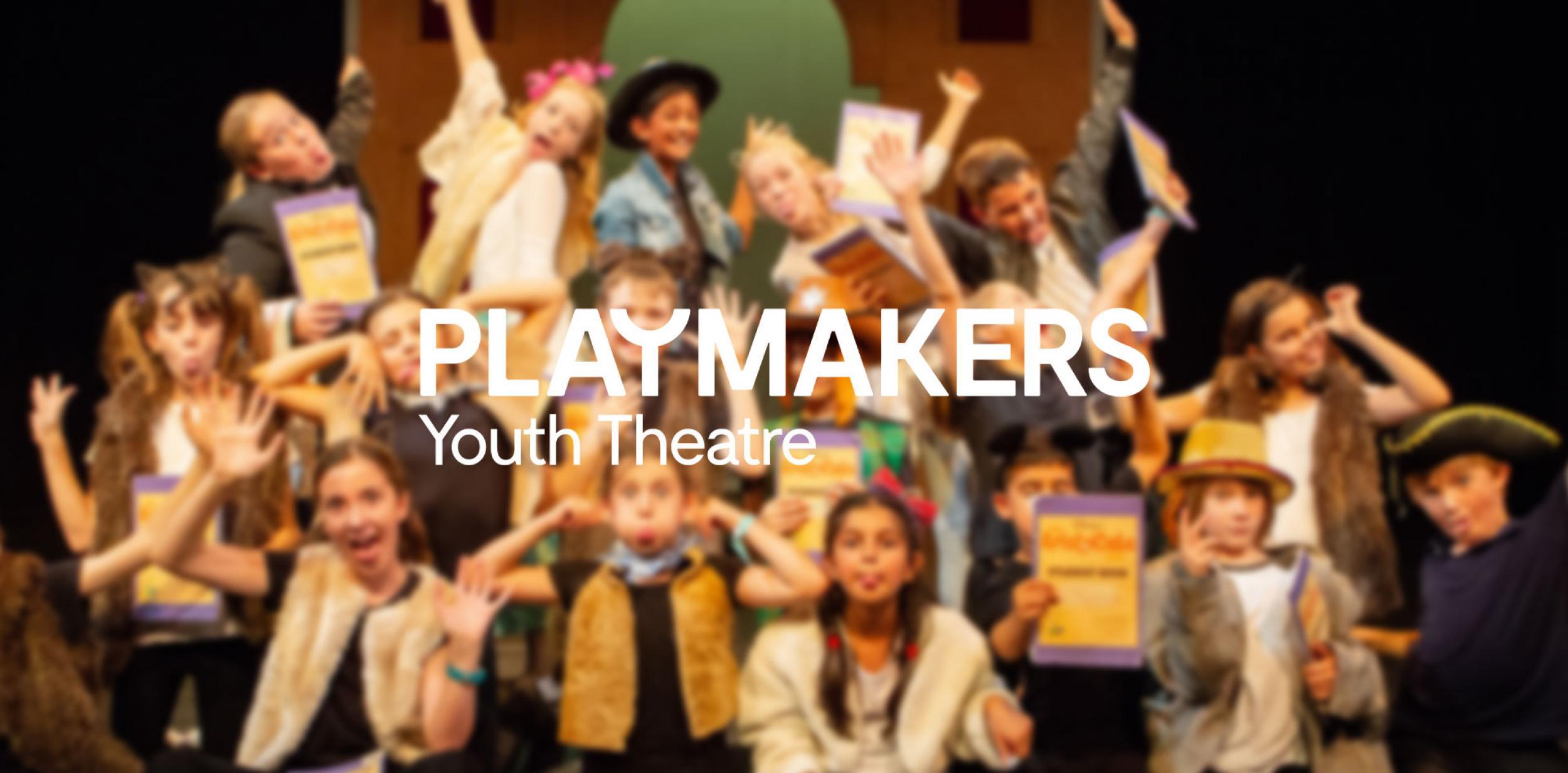 Playmakers Youth Theatre logo