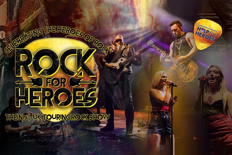 Rock for Heroes logo