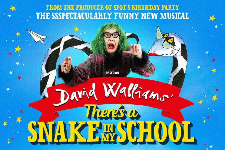 There's a Snake in My School title