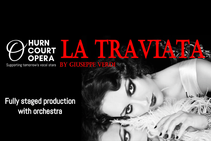 Hurn Court Opera - La traviata logo