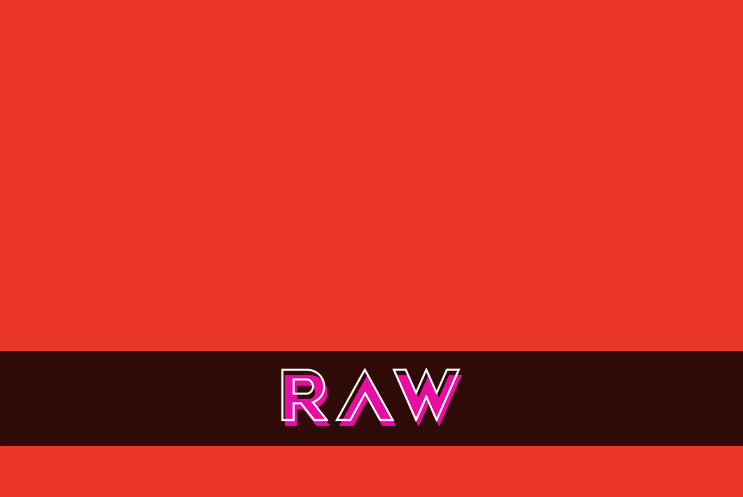 A solid red background