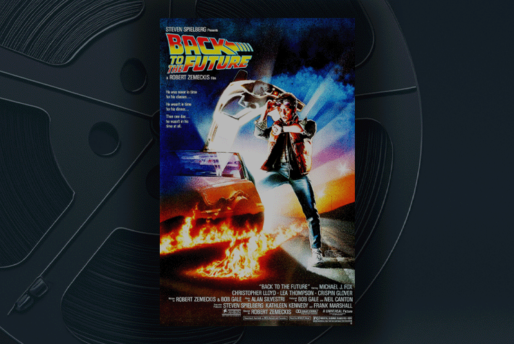 Back to the Future movie poster