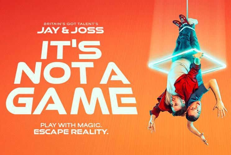 Jay & Joss: It's Not A Game title and artwork