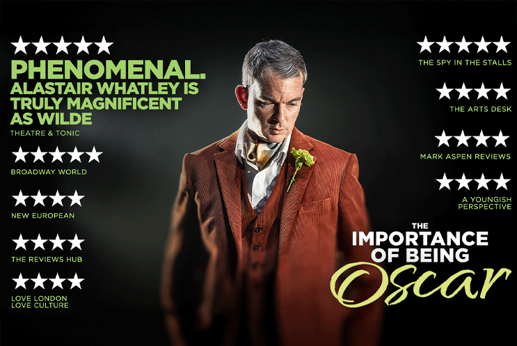 An Oscar Wilde character wearing a suit
