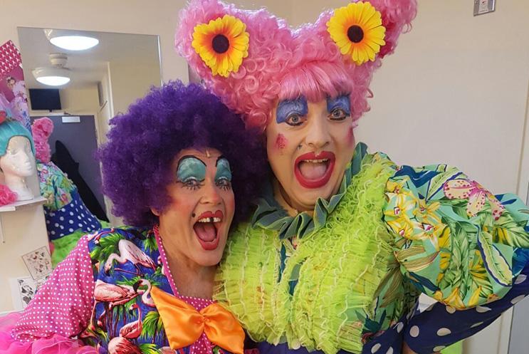 Panto Dame as Ugly Sister