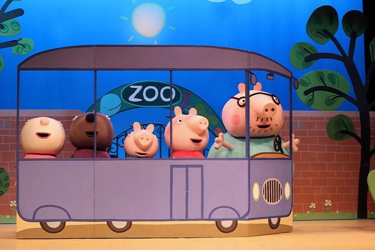 Peppa Pig production shot