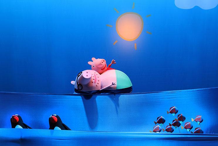 Peppa Pig production shot