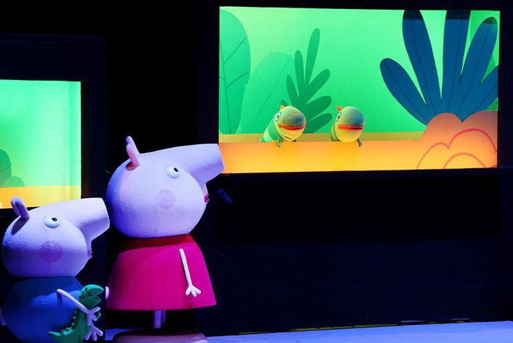 Peppa Pig production shot