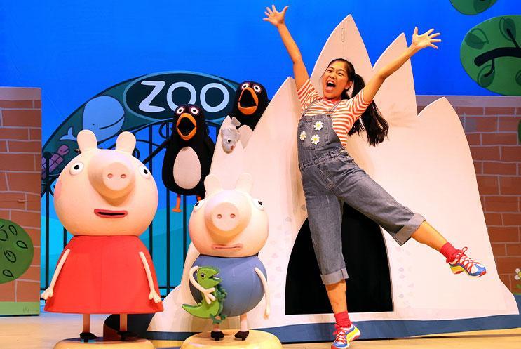 Peppa Pig production shot