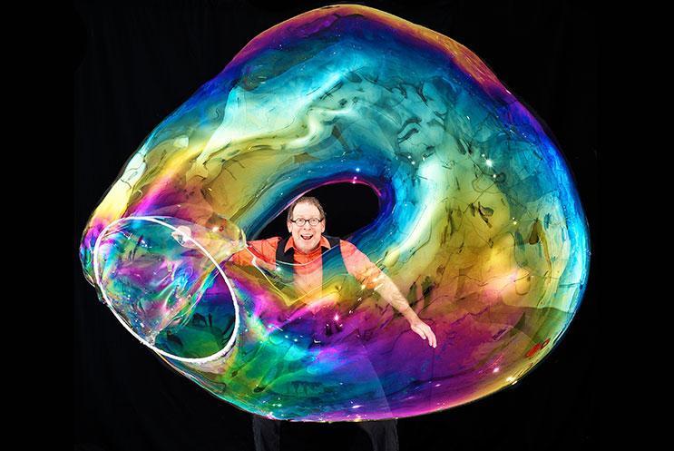 The Amazing Bubble Man