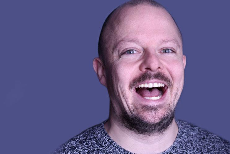 James Gill smiling