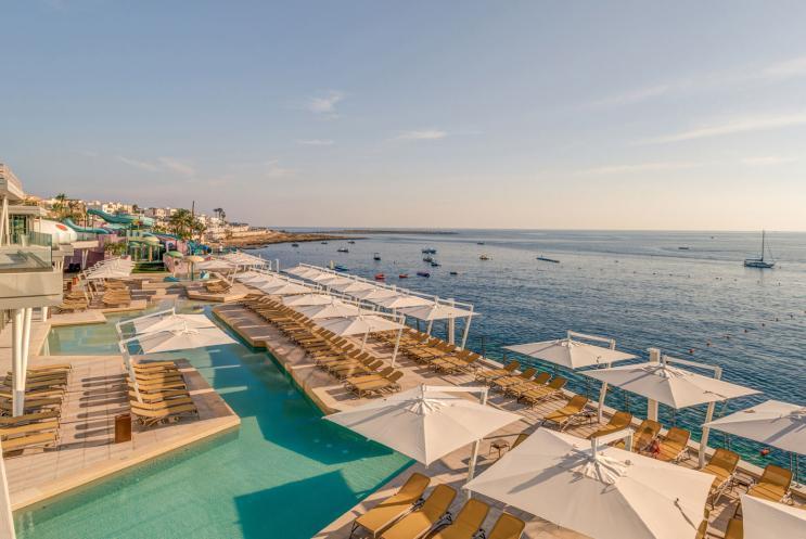 A holiday resort by the sea