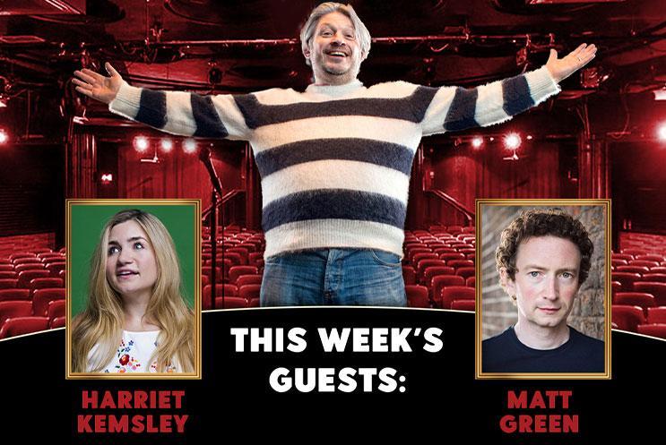 Richard Herring, Harriet Kemsley and Matt Green