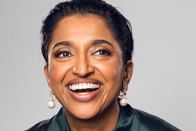 Sindhu Vee smiling