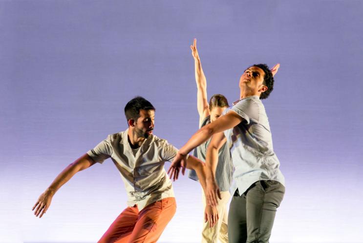 Contemporary dancers